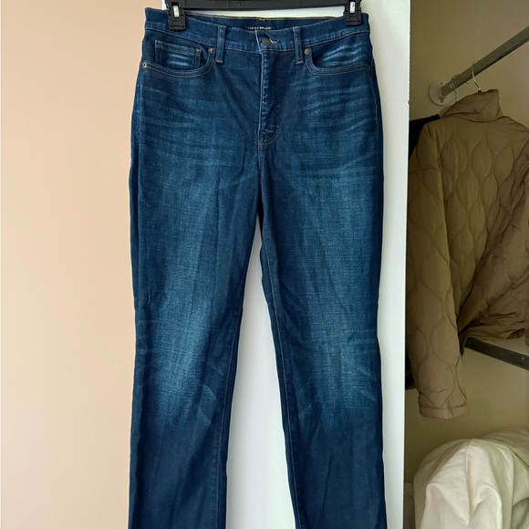 Lucky Brand High Rise Straight Jeans Size 12/31R - Picture 1 of 4